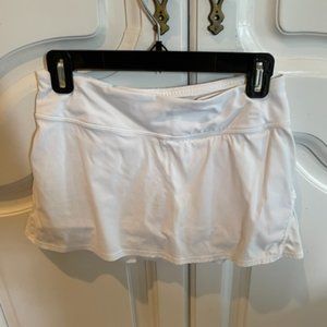 Lululemon Pace Rival Tennis Skirt Size 4 White